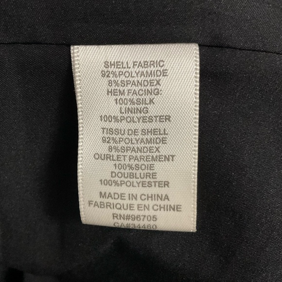 Rebecca Taylor Black Tech Flounce Skirt Size 8 - Picture 7 of 8